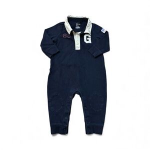 Baby Gap Navy Blue Baby boy’s  one piece outfit with Collar size 6-12 months